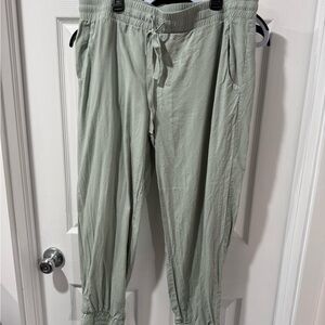 Cloth & Stone Sage Green Joggers